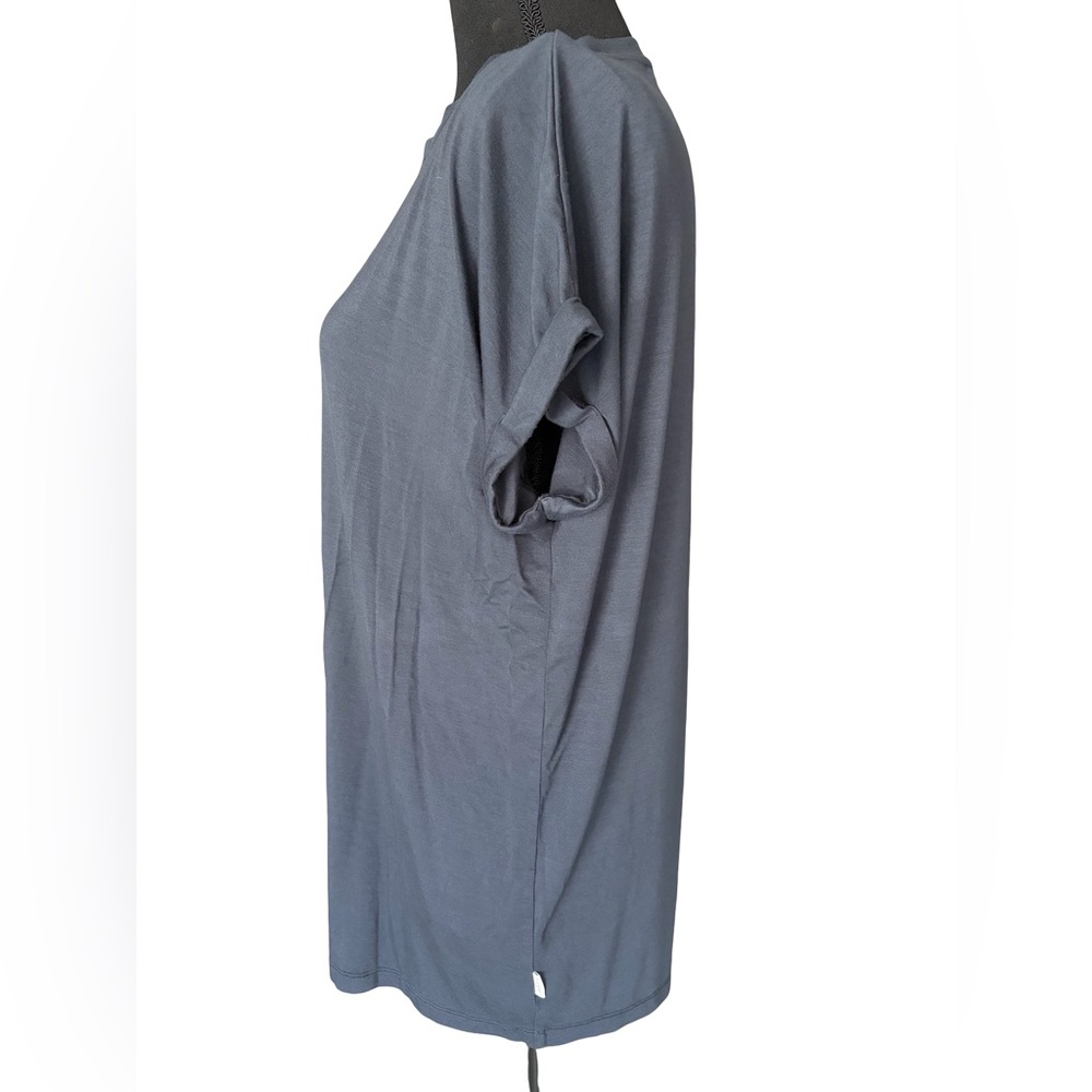 BOODY Slate Blue Short Sleeve Relaxed Tee - Picture 2 of 4